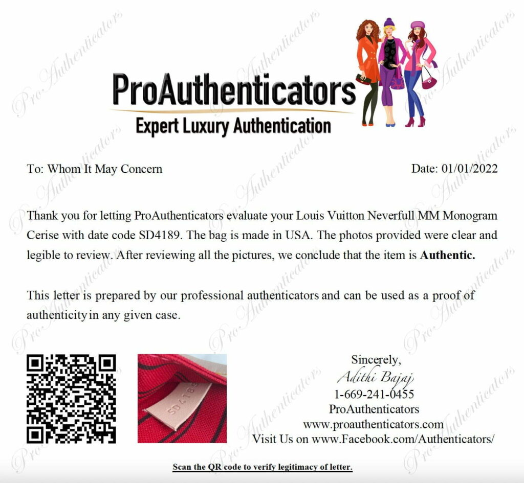 Louis Vuitton Authentication  Trust the Experts - Professional  Authenticators